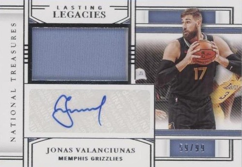 2020-21 Panini National Treasures - Jonas Valanciunas #LL-JVL