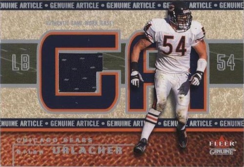 2002 Fleer Genuine Brian Urlacher #GA-BU