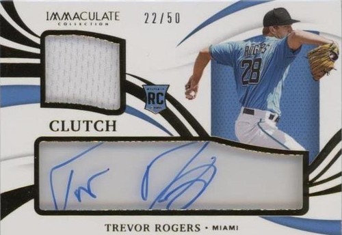 2021 Panini Immaculate Collection - Trevor Rogers #CCR-TR