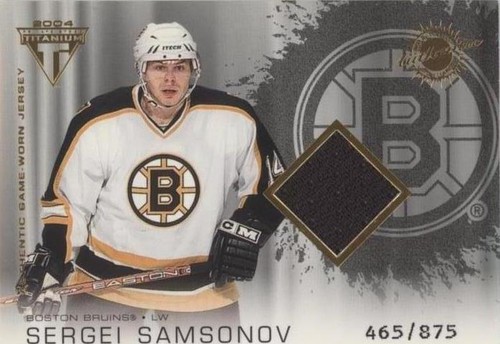 2003-04 Pacific Private Stock Titanium - Sergei Samsonov #144