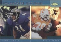 2001 Topps Chrome Jamal Lewis Travis Henry #TC3