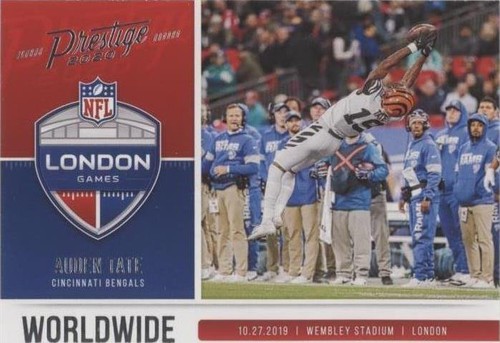 2020 Panini Prestige Auden Tate #WW-AT