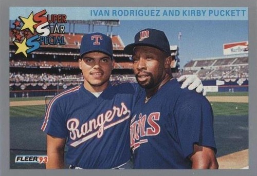 1993 Fleer - Ivan Rodriguez Kirby Puckett #355