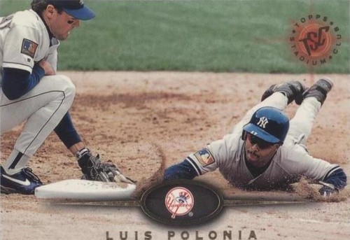 1995 Topps Stadium Club - Luis Polonia #171