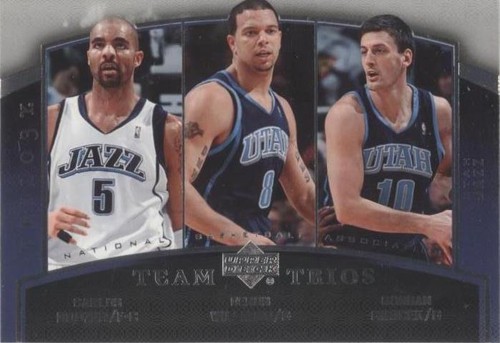 2006-07 Upper Deck Trilogy - Carlos Boozer/Gordan Giricek/Deron Williams #89