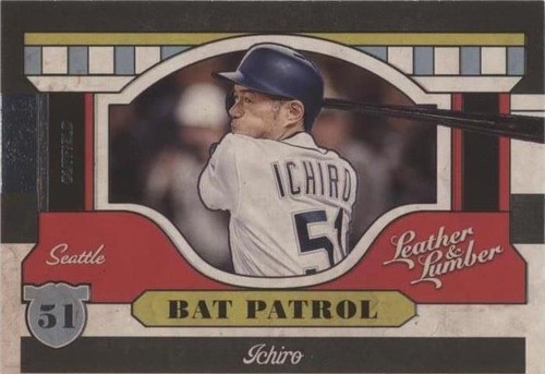 2019 Panini Leather & Lumber - Ichiro Suzuki #BP-3