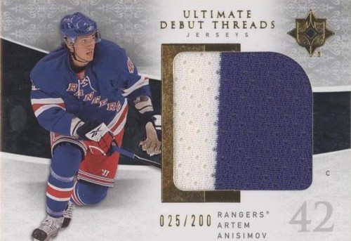 2009-10 Upper Deck Ultimate Collection - Artem Anisimov #UDT-AA