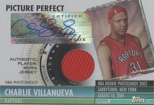 2005-06 Topps Big Game - Charlie Villanueva #PPA-CV