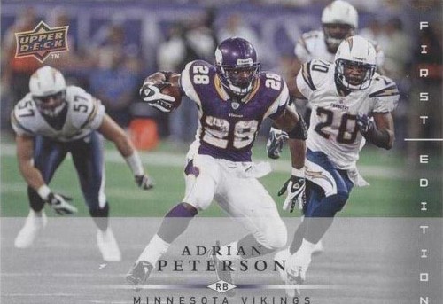 2008 Upper Deck First Edition Adrian Peterson #81
