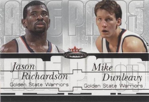 2003-04 Fleer Mystique - Mike Dunleavy Jr./Jason Richardson #20 AP