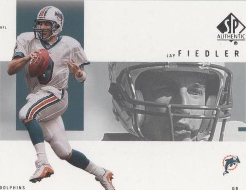 2001 SP Authentic Jay Fiedler #48