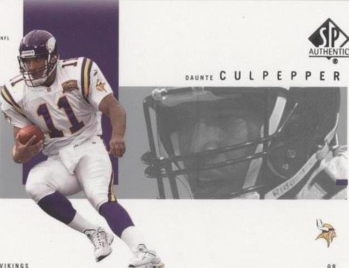2001 SP Authentic Daunte Culpepper #52