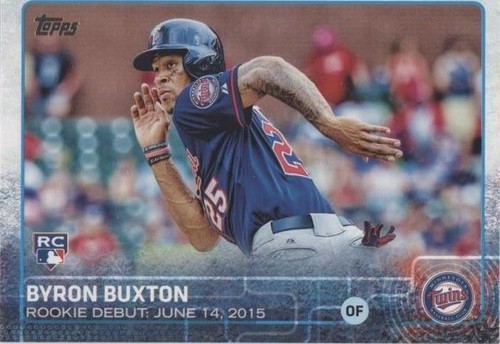 2015 Topps Update # US25 BYRON BUXTON RC Rookie Minnesota