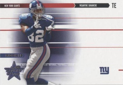 2003 Leaf Rookies & Stars Visanthe Shiancoe #229