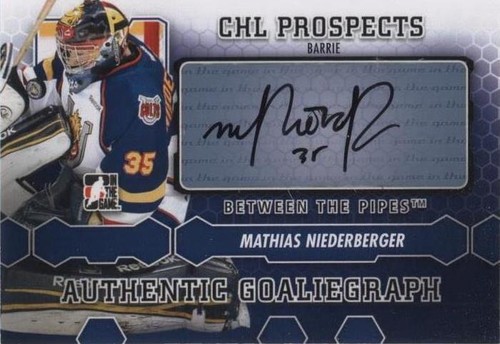 2012-13 In the Game Between the Pipes - Mathias Niederberger #A-MN