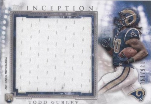 2015 Topps Inception Todd Gurley II #RJR-TG
