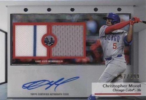 2024 Topps Museum Collection - Christopher Morel #SWDRA-MOR