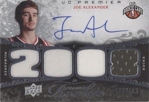 2008-09 UD Premier - Joe Alexander #108