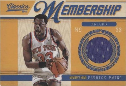 2010-11 Panini Classics - Patrick Ewing #45