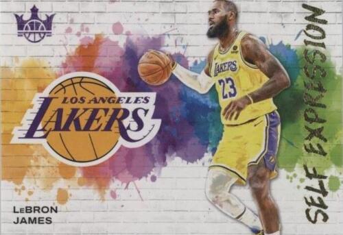 2022 Panini Court Kings Lebron James Paint by the Numbers