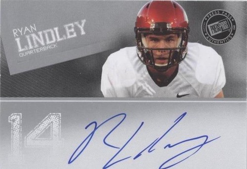 2012 Press Pass Ryan Lindley #PPS-RL2