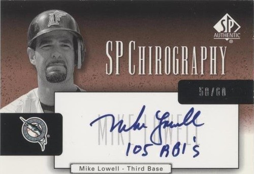 2004 SP Authentic - Mike Lowell #CA-ML