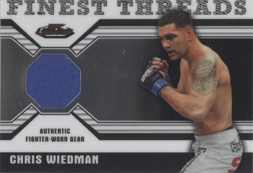 2011 Topps Finest UFC - Chris Weidman #R-CW