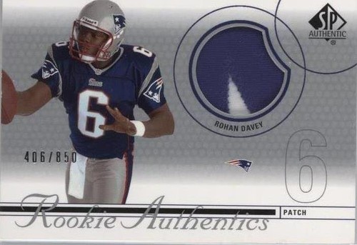 2002 SP Authentic Rohan Davey #229