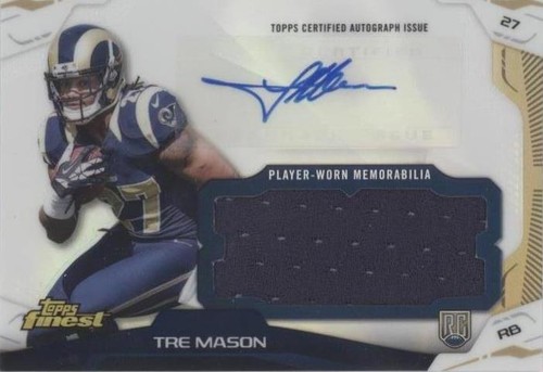 2014 Topps Finest Tre Mason #AJR-TM