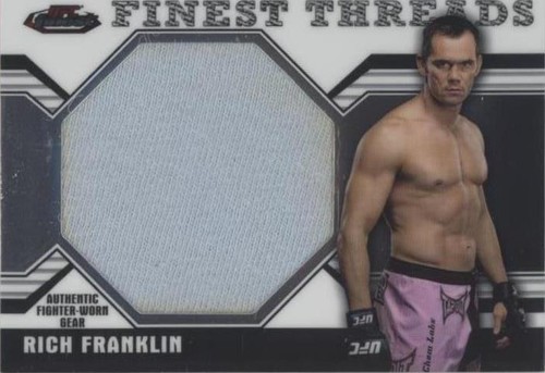 2011 Topps Finest UFC - Rich Franklin #JR-RF