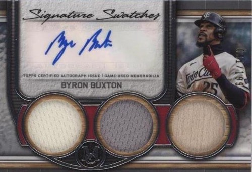 2023 Topps Museum Collection - Byron Buxton #SWTRA-BB