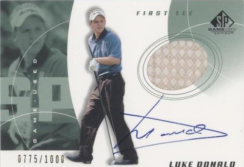 2002 SP Game Used Edition - Luke Donald #72