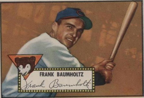 1952 Topps - Frank Baumholtz #225