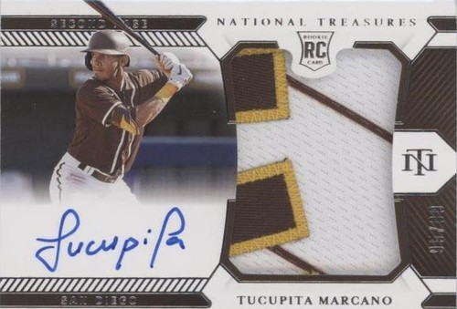 2021 Panini National Treasures - Tucupita Marcano #235