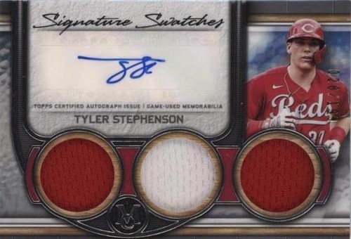 2023 Topps Museum Collection - Tyler Stephenson #SWTRA-TS