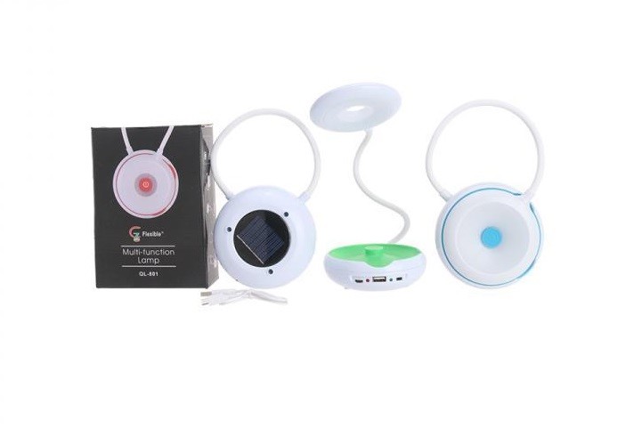 Lampada Luce Da Tavolo Scrivania Touch Snodabile 16 Led Linq QL-801