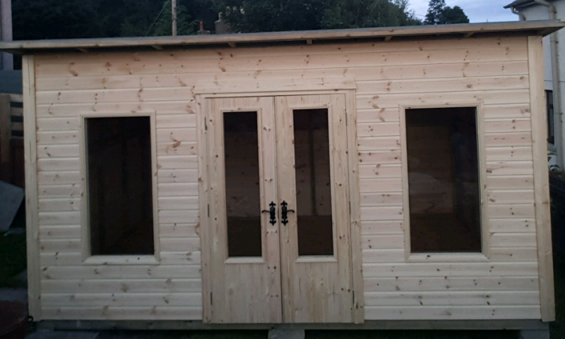 summerhouse with safety glass windows | in Kirkcaldy, Fife 