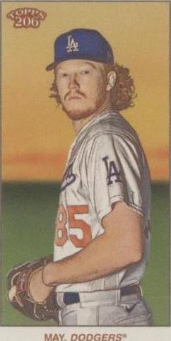 スポーツ選手 Dodgers Dustin May Bobblehead Dustin May Los Angeles Dodgers 2022 City Connect Bobblehead FOCO
