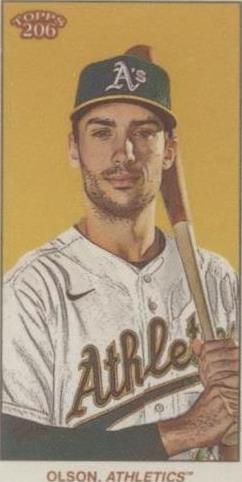 2020 Topps 206 Series 4 - Matt Olson #27