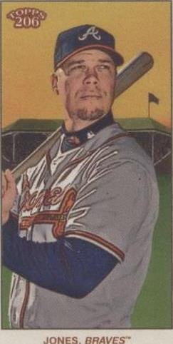 2020 Topps 206 Series 2 - Chipper Jones #4