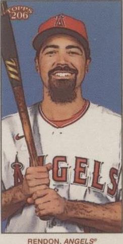 2025 Topps Series 1 Anthony Rendon Cactus Foil LA Angels #83