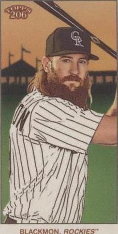 2020 Topps 206 Series 2 - Charlie Blackmon #39