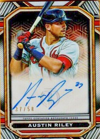2023 Topps Tribute Austin Riley Chipper Jones Dual Relic /99 
