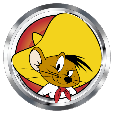 Looney Tunes Speedy Gonzales Premium 3D Chrome Decal Sticker Badge Emblem |  eBay