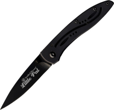 Smith & Wesson Folding Pocket Knife New Little Pal Black CKLPB