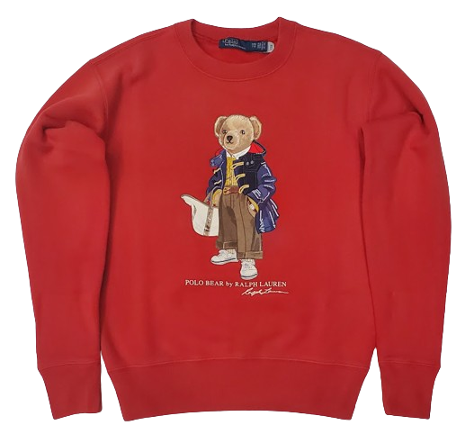 New Polo Ralph Lauren Women's Teddy Bear Cotton Blend Fleece