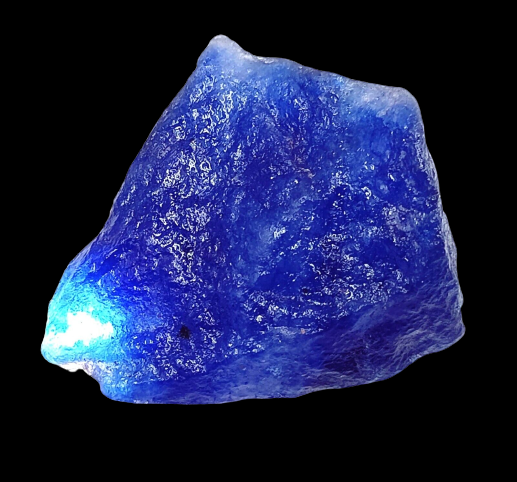 画材 Sapphire Genuine Coarse 画材 Sapphire Genuine Coarse DYED 575 Ct Certified/66 mm