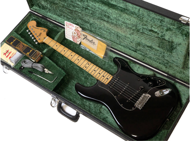 ギター Fender Stratocaster Seattle Fender Stratocaster Seattle Black Rosewood Fingerboard 2019