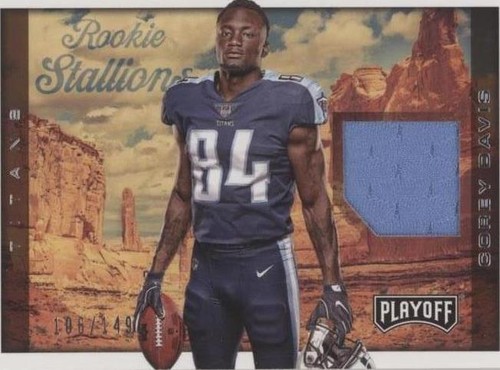 2017 Panini Playoff Corey Davis #RS-CD
