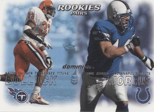 2000 Skybox Dominion Keith Bulluck Rob Morris #243